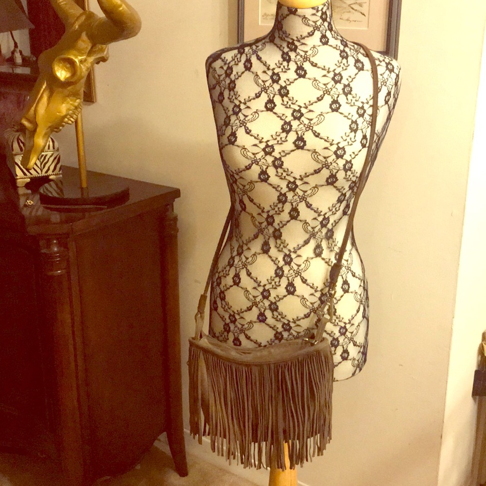 Fringe purse